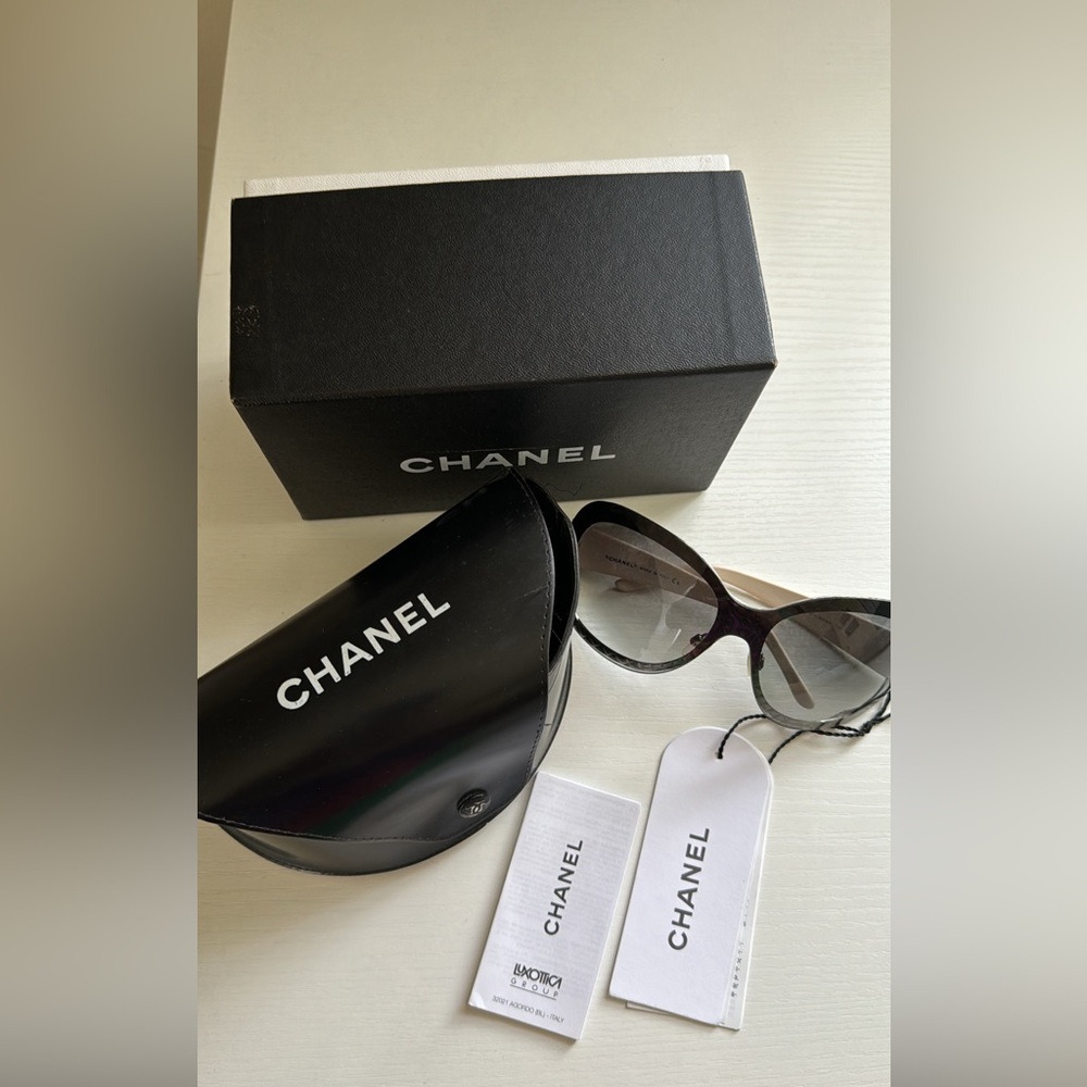Chanel Vintage Logo Sunglasses